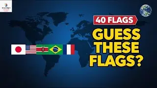 Can You Guess All 40 Flags Correctly? 🌍 Only True Geography Geniuses Can!