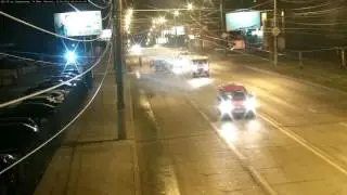 25 06 2016 Момент ДТП с наездом на пешехода на ул.  Ворошилова (Ижевск)