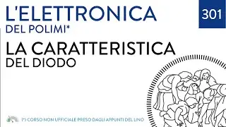 Le caratteristiche del Diodo  - L'elettronica del poli - video 301