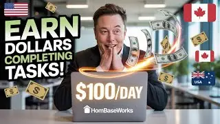 How I Make Up To $100 Daily Completing Tasks Online | Homebaseworks.in 