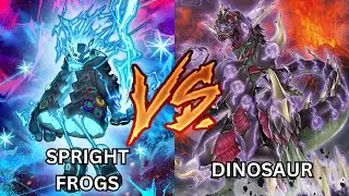 Spright Frogs vs Dinosaur Yu-Gi-Oh! POST INFO