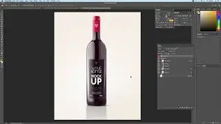 Working with Smart Object Layers  Wine Label Mock Ups