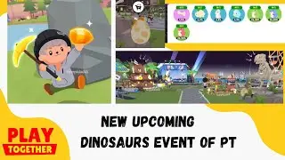 new upcoming fossil event of Play together #playtogether #playtogethernewupdate #ptupdate