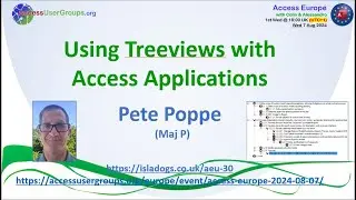 AEU30: Using Treeviews with Access (Pete Poppe)