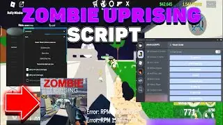 Zombie Uprising Script Hack GUI | Silent Aim, Infinite Ammo, Fast Fire, Walkspeed, Auto Farm & More