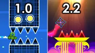 I Made A Top 1 Extreme Demon in All GD Updates (1.0 - 2.2)