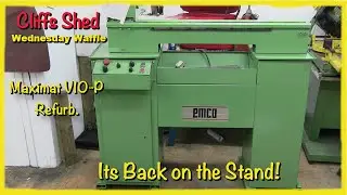 Emco Maximat V10-P Refurb,,,Its back on the stand!