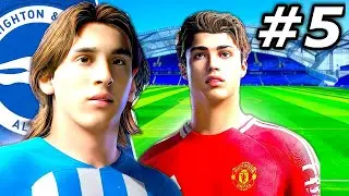 Messi vs Ronaldo for the first time...