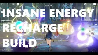 Genshin Impact - Insane Energy Recharge Build with Sacrificial Sword