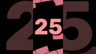 25 Seconds Countdown Timer With Soundeffect #shorts #short #reels