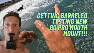 Getting Barreled Testing MyGoMount GoPro Mount!!!
