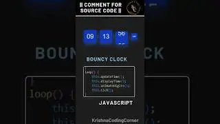Bouncy Clock|| HTML CSS JS|| 