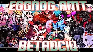 🎄EGGNOG ANIMANIA - BETADCIU 🎤 (But Every Turn a Different Cover is Used) | FNF ANIMANIA 🎄