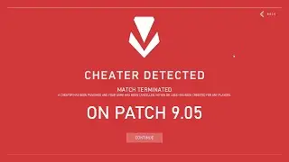 Hacker Detected on Valorant Patch 9.05