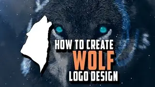 Photoshop for Beginners | How to Create Wolf Logo design
