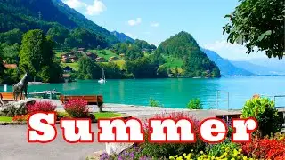 Лето в Швейцарии. Summer in Switzerland.