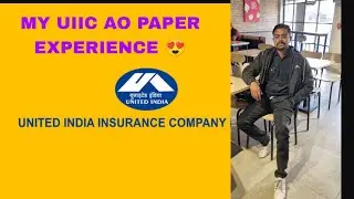 My UIIC AO self given experience| Easy or Tough? | cutoff?
