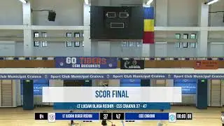 Turneul Final CN U13F: LT Lucian Blaga Reghin - CSS Craiova