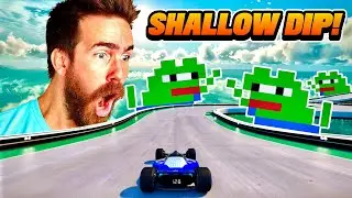 FLOOR GANG! - Trackmania NOOB Tries Shallow Dip