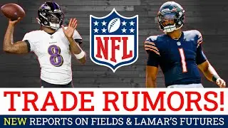 FRESH NFL Trade Rumors On Justin Fields, Lamar Jackson + Aaron Rodgers And 2023 NFL Draft QB Buzz