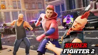 Hulk VS GangBoss || Spider Fighter 2 || Android Gameplay