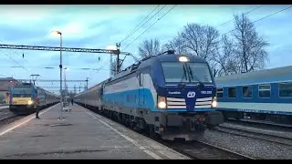 CD 193 293 indul Szegedről IC vonattal