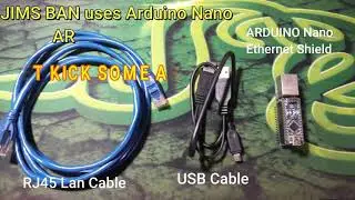 ARDUINO NANO ETHERNET SHIELD tutorial