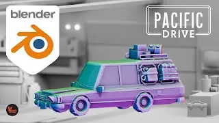 Low Poly Vehicle - MatCap lighting