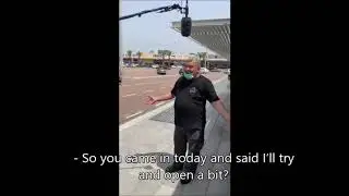 Israeli shop owner breaks down after being abandoned by government during the COVID-19 crisis