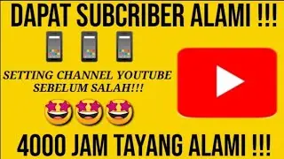 CARA MENAMBAH SUBSCRIBER YOUTUBE DAN JAM TAYANG DENGAN CEPAT 2022