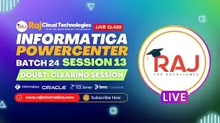 Session-13 Batch-24 Doubts Clearing Session By Raj Cloud Technologies 