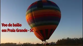Voo de Balão em Praia Grande SC