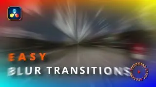 Create Custom Blur Transitions with Adjustment Clip in DaVinci Resolve 17