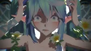 Miku's silent scream MMD