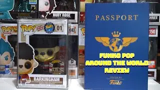 Funko Pop Around The World Barkingham and Passport Review