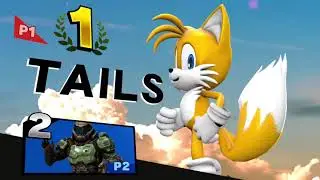 Tails Super Smash DLC Victory Screen!
