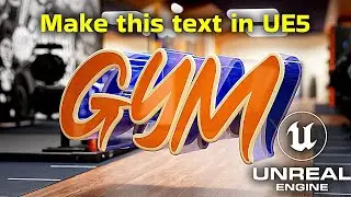 How to create 3d Text in Unreal Engine 5 (URDU/HINDI)