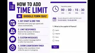 Maximize Your Google Forms™ Efficiency with FormLimiter: The Ultimate Google Form Limiter Tool