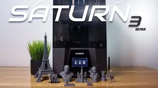 Elegoo Saturn 3 Ultra - 12K Resin 3D Printer - Unbox & Setup