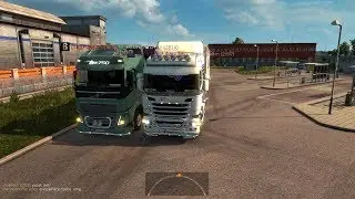 BU NE TRAFİK !!!! |ETS 2  MP GECE YOLCULUĞU