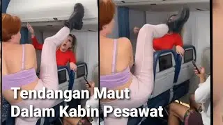 AKSI HEROIK PENUMPANG DALAM KABIN PESAWAT