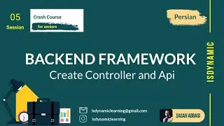 Express توسط NodeJS در API و Controller بخش پنجم، ایجاد Back-end Framework