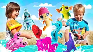Игровые наборы для детей - Маша Капуки, Бьянка и Карл играют в Морики Дорики! Видео обзор игрушек