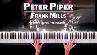 Frank Mills - Peter Piper | Tutorial piano cover by Hugo Segado