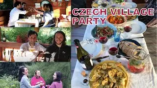 INTERNATIONAL GARDEN PARTY IN A CZECH VILLAGE 🇨🇿 🏡  Czech Turkish French Friends