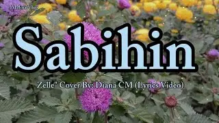 Sabihin - Zelle " Cover By: Diana CM (Lyrics Video)
