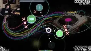 xQc has a seizure playing osu