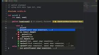 C Programming Language: 2. Switch Statement