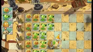 Plants vs Zombies 2 Gameplay Antiguo Egipto Day 1