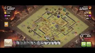 TH9 attacking TH10 - GoWiPe